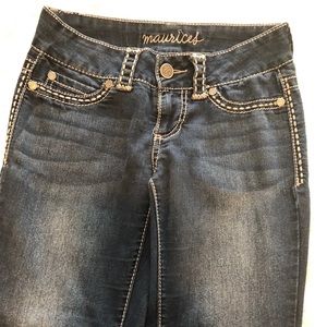 Ladies Maurice Dark Wash Jegging